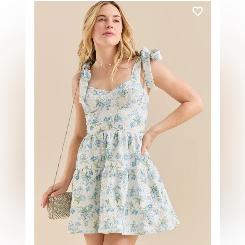 Altard State blue floral dress